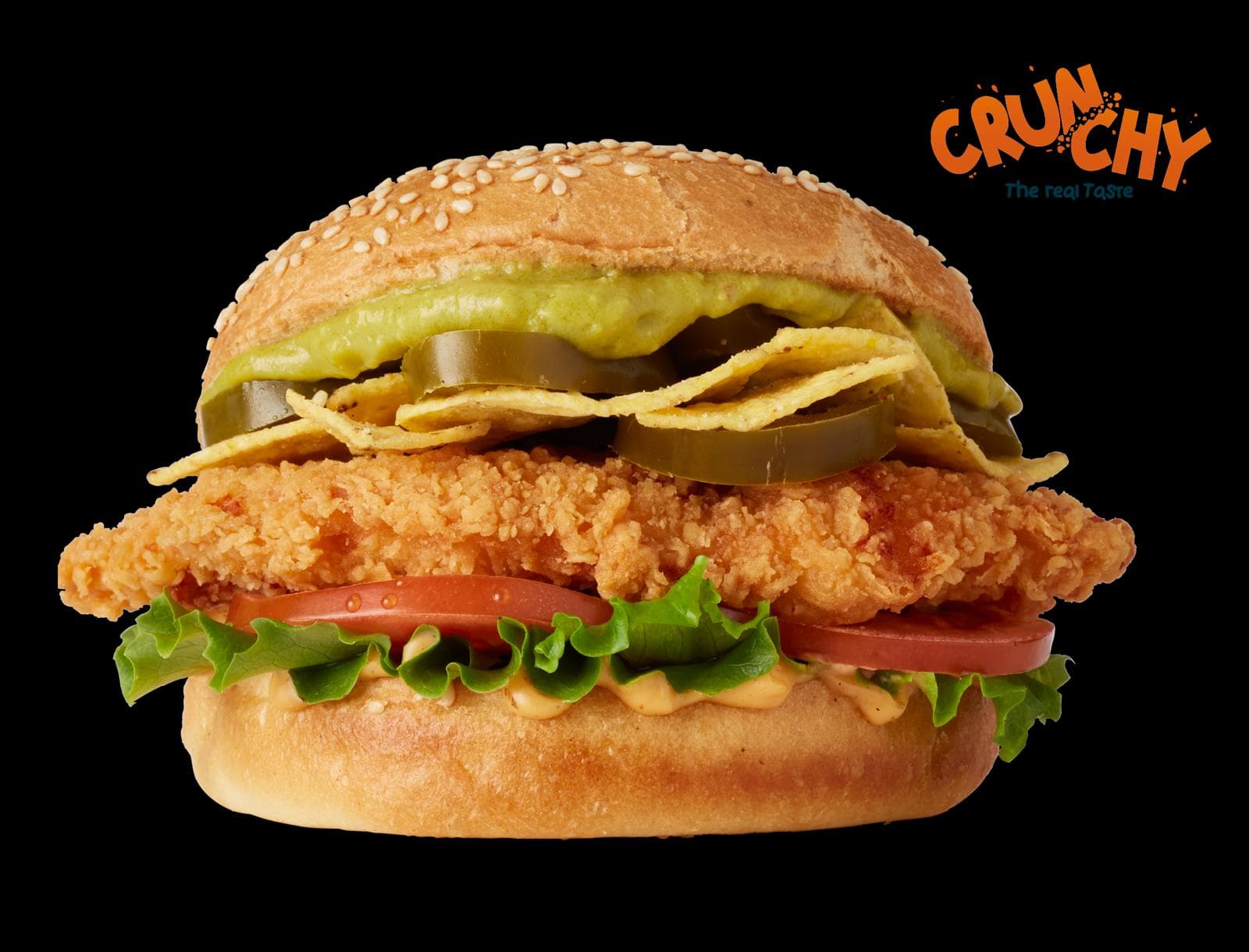 The amigo Crunch Burger