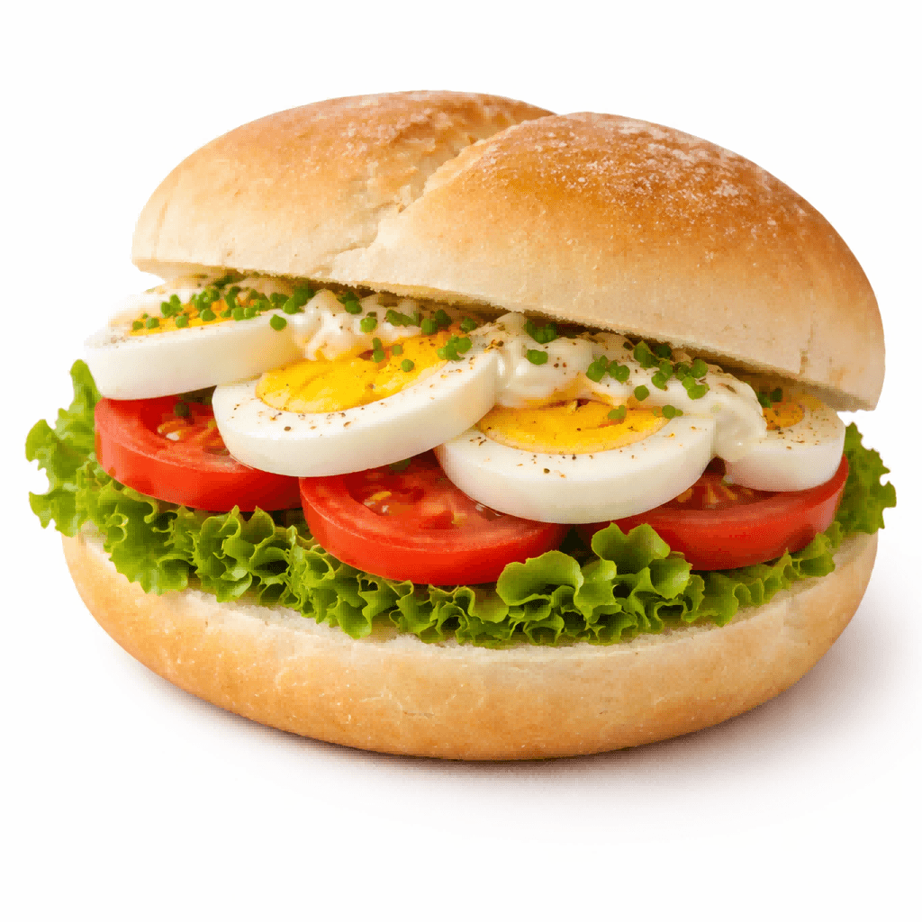 Broodje ei en tomaat