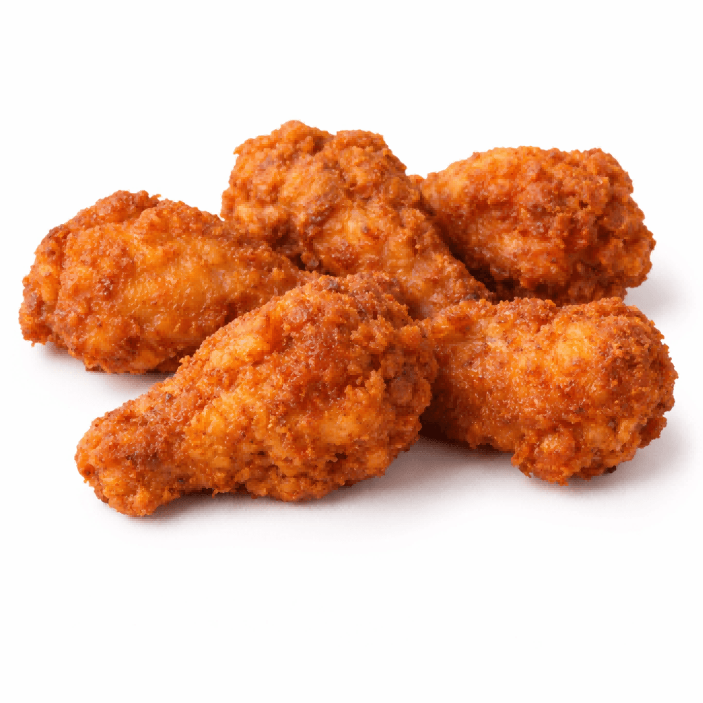 Hot chicken wings ( 6 st. )