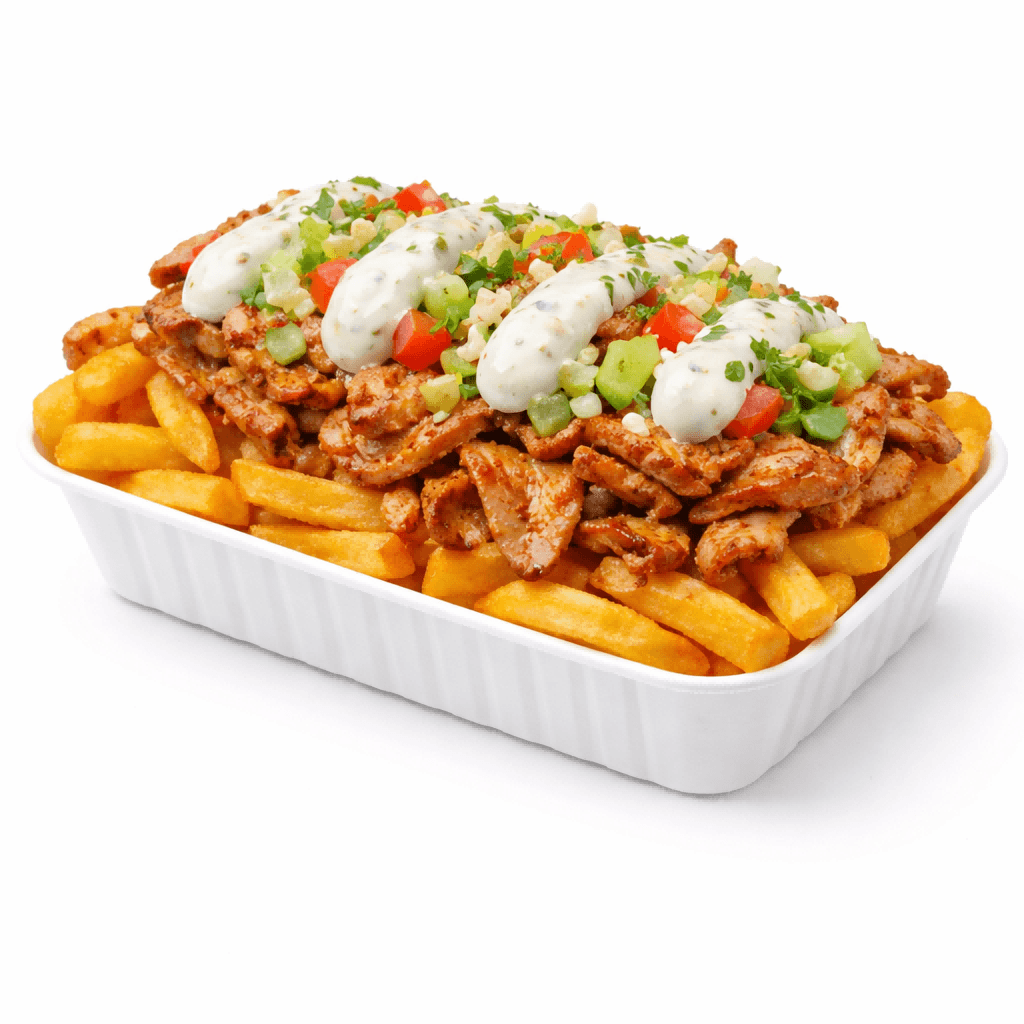 Frites shoarma